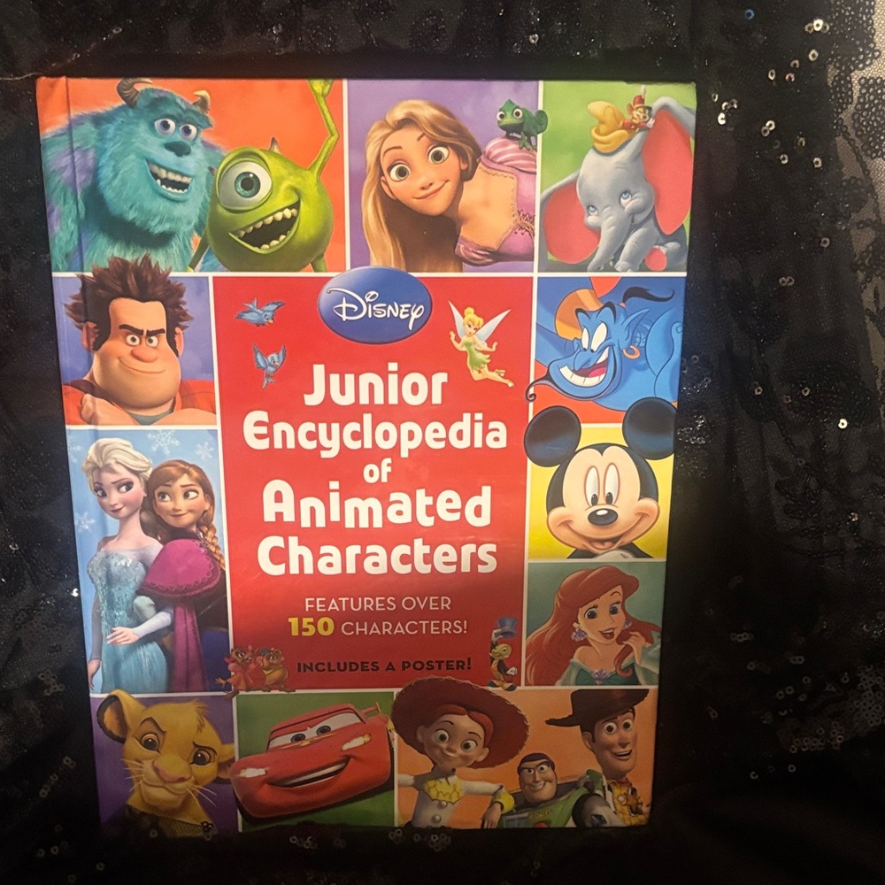 Disney Junior Encyclopedia with Colorful Characters